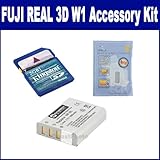Fujifilm Finepix REAL 3D W1 Digital Camera Accessory Kit includes: ZELCKSG  ....