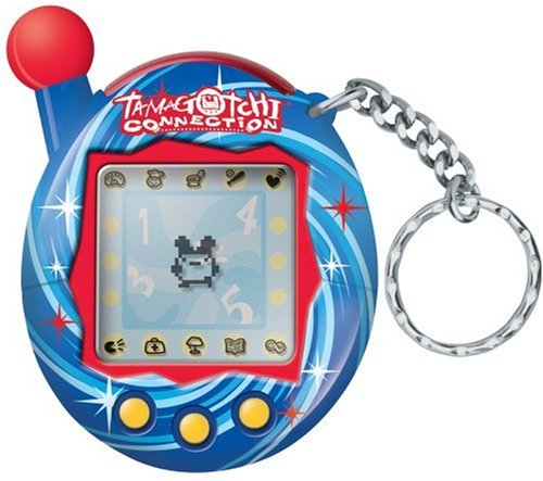 Childrens Toyshop  Toys : Tamagotchi Connection Version 4 - Blue Spiral