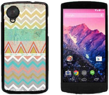chevron anchor boat Hard Plastic and Aluminum Back Case for LG Google Nexus 5