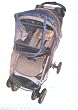 Comfy Baby Deluxe Weatherproof Rain Cover with Retractable Sun Shade and Large Easy-Access Window