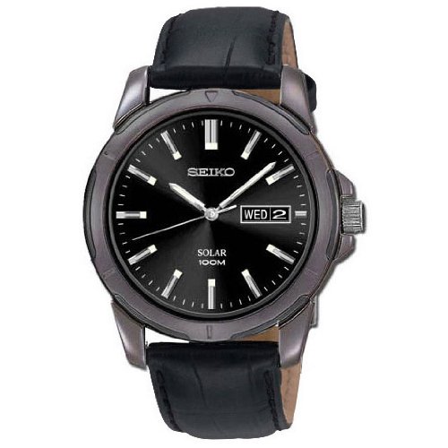 Seiko Men's SNE097 Functional Solar Watch Seiko Men's SNE097 Functional Solar Watch