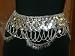 Designer Belly Dance Hip Jewelry Silver Metal Dangling Coin Chains Tribal Belt