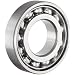 NSK 7200 Series Angular Contact Ball Bearing, Single Row, 40° Contact Angle, Straight Bore, Flush Ground, Stamped Brass Cage, Normal Clearance, Metric