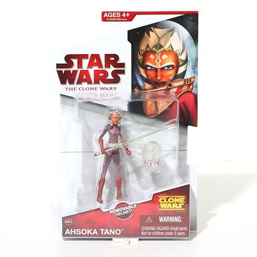 51Invu 0c%2BL Star Wars 2009 Clone Wars Animated Action Figure CW 23 Ahsoka Tano (Space Suit)