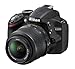 Nikon D3200 24.2 MP CMOS Digital SLR with 18-55mm f/3.5-5.6 Auto Focus-S DX VR NIKKOR Zoom Lens (Black)