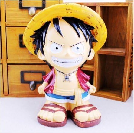 piggy bank savings cashbox money One Piece Luffy kids Valentine birthday resin cartoon anime