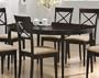 Coaster Contemporary Oval Dining Table, Cappuccino Finish