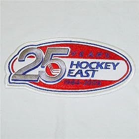 UMass Lowell River Hawks Hockey East 25th Anniversary Patch