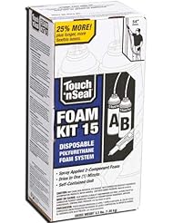 Home Improvement: Touch N Seal 4004520015 U2-15 Spray Closed Cell DIY Foam Insulation Kit 15 BF - Convenience Products