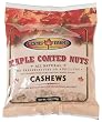 Dennis Farms Maple Coated Cashews, 4 Ounce Bags (Pack of 4)