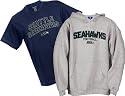 Seattle Seahawks Youth Belly Banded Hooded Sweatshirt and T-Shirt Combo Pack