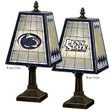 Penn State Nittany Lions Memory Company Art Glass Table Lamp NCAA College Athletics Fan Shop Sports Team Merchandise