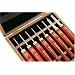 PSI Woodworking LCAN8MD HSS Micro Detailing Anniversary Lathe Chisel Set, 8-Piece