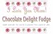 I Love You Mom Chocolate Delight Fudge Box