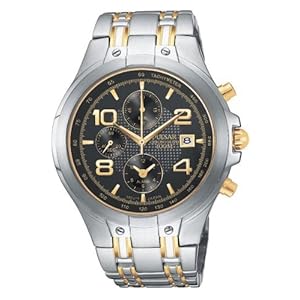 Pulsar Men's PF3667 Alarm Chronograph Two-Tone Stainless Steel Watch (Watch) 