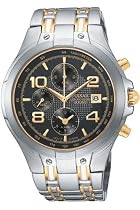 Pulsar Men's Alarm Chronograph Two-Tone Stainless Steel Watch #PF3667