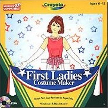 CRAYOLA FIRST LADIES COSTUME MAKER
