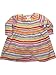 Super Stripe Long Sleeve Dress by Zutano - Multi-colored - 6-12 Mths