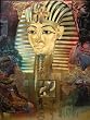 King Tut - Metallic Foil Art Print / Poster (Size: 20" x 27")