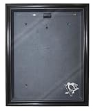 NHL Pittsburgh Penguins Cabinet Style Jersey Display, Black