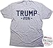 Trump 2016 Men's T-Shirt - Donald Trump for President & Trump Sticker.