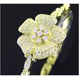 New 18K Plated Swarovski Crystal Ladies Bracelet Watch by Xanadu