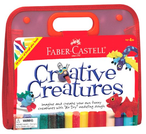 Childrens Toyshop  Toys : Creative Creatures Kit Inspires Kids To Imagine & Create Funny Creatures With Modeling Dough!