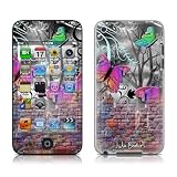 Butterfly Wall Design Protector Skin Decal Sticker for Apple iPod Touch 4G (4th Gen)