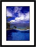 Great American Picture IS628018 Little Dix Bay Resort Framed Photograph - Walter Bibikow