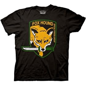 Metal Gear Solid Fox Hound Officially Licensed T-Shirt (Large L)