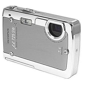 Olympus Mju 725 SW Compact Digital Camera - Titanium Grey (7.1MP, 3x Optical Zoom) 2.5" LCD
