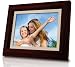 Electronics : Coby DP848-128 8.4-Inch Wooden Digital Photo Frame with MP3 Player (Mahogany)