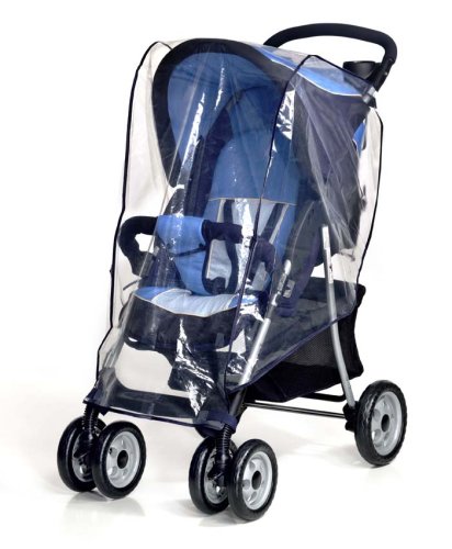 euret Regenschutz 3-in-1, fuer Kinderwagen, Sportwagen, Buggys