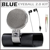 Blue Microphones Eyeball 2.0 HD Audio and Video Plug-and-Play Webcam + VOIP ....