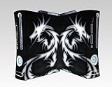 Bundle Monster Vinyl Skins Accessory For Xbox 360 Game Console - Cover Faceplate Protector Sticker A