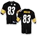 REEBOK ONFIELD Reebok Replica Pittsburgh Steelers Heath Miller Jersey, Black