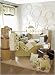 Spa Crib Bedding, 5 piece set with Diaper Stacker by Glenna Jean