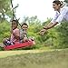 Super Spinner® Swing, FUN! Easy Install for Swing Set or Tree, Best Swing on the Planet! (Red)
