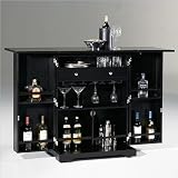Home Styles Steamer Trunk Bar Wine Rack