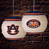 18 Auburn Tigers Rice Paper Lamp