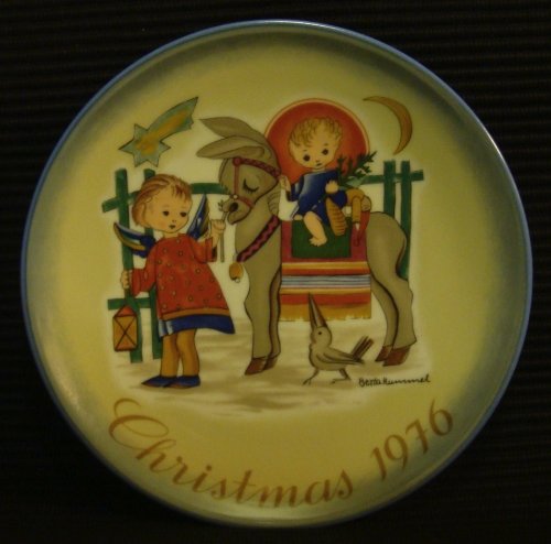 Schmid Berta Hummel 1976 Christmas Plate "Sacred Journey" Schmid Berta Hummel 1976 Christmas Plate "Sacred Journey"