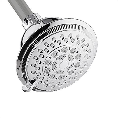 AKDY ABS Multi-Function Rainfall Style Massage Wall Mount Fixed Shower Head