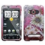 Spring Time Protector Case Snap On Hard Cover for HTC EVO 4G Sprint