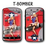 Blackberry Storm Designer Vinyl Skin - T-Bomber Red
