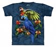 Tropical Friends The Mountain Tee Shirt Art by Carol Cavalaris