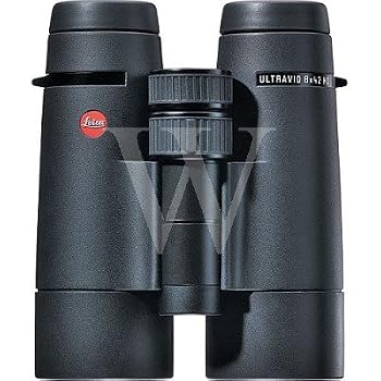 Leica Ultravid HD 8x42 Black Rubber Armored Binoculars