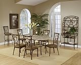 IMAGE OF Hillsdale Furniture 4815DTBCOV Brookside Rectangle Dining Set,