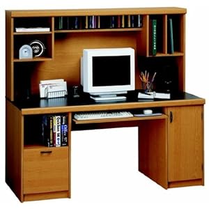 Desk and Hutch OSullivan Office Furniture 10743