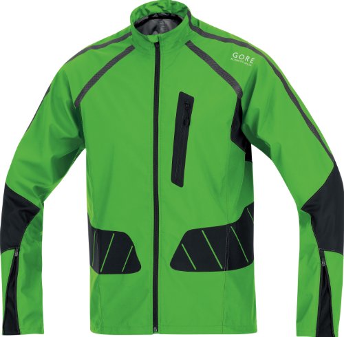 GORE RUNNING WEAR Herren/uni Jacke X-RUNNING Active Shell, green leaf/black, XL, 0_7099 Preisvergleich