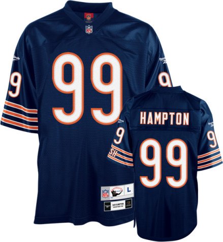 Men`s Chicago Bears #99 Dan Hampton Team Retired Premier Jersey - M